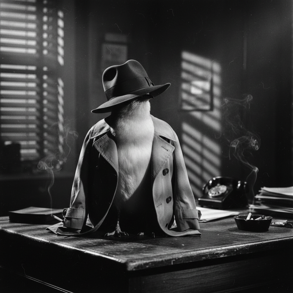 Black-billed Cuckoo, The Noir Files